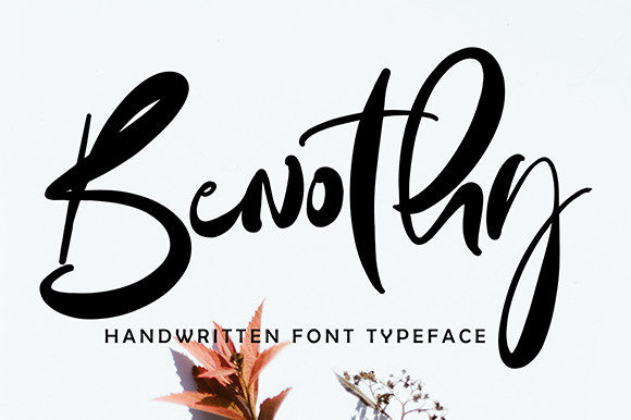 Benothy: A Display Font for Editorial Elegance
