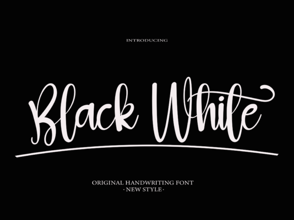 Black White Font Review: A Versatile Typeface for Campaign Design