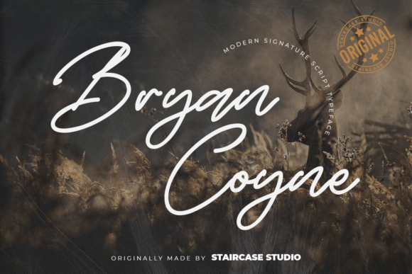 Bryan Coyne: A Handwritten Typeface for Memorable Branding