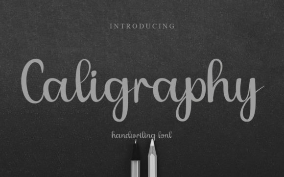 Caligraphy: A Handwritten Typeface for Modern Web Design