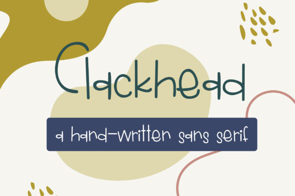 Clackhead Font: A Handwritten Typeface That Elevates Brand Identity