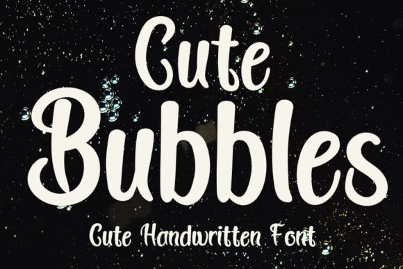 Cute Bubbles Font: A Fresh Touch for Business Branding