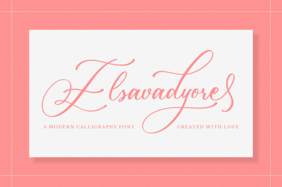 Elsavadyore: A Script Font That Elevates Web Design