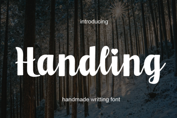 Handling: A Premium Font That Elevates Brand Visuals