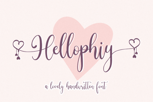 Hellophiy: A Chic Handwritten Typeface for Branding Projects