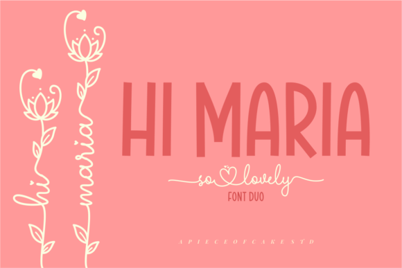 Hi Maria Font: A Delightful Typeface for Digital Design