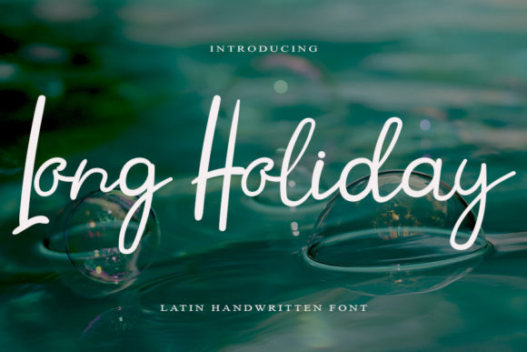 Long Holiday: A Handwritten Typeface for Modern Web Design