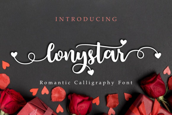 Lonystar: A Romantic Font for Business Branding