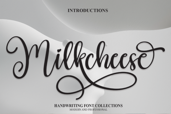 Milkcheese: A Script Font That Elevates Editorial Design
