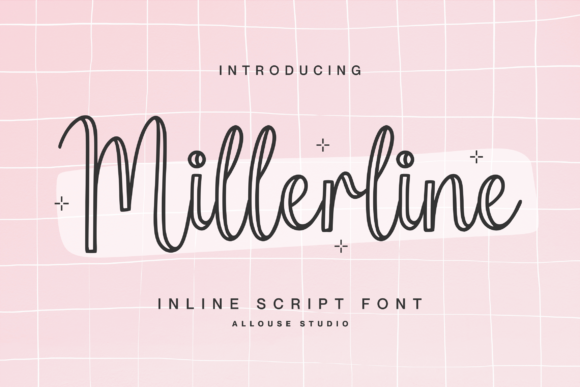 Millerline Font: A Graceful Script for Editorial Design