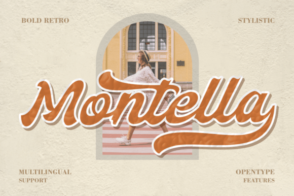 Montella: A Stylish Script Font for Editorial Design