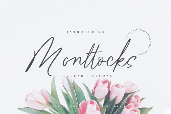 Monttocks: The Script Font That Elevates Your Campaign Message