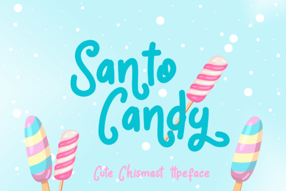 Santo Candy: A Script Font That Elevates Brand Content