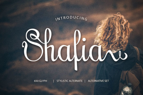 Shafia Font: A Delicate Script for Digital Branding