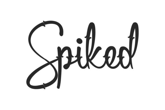 Spiked: A Script Font That Elevates Branding Projects