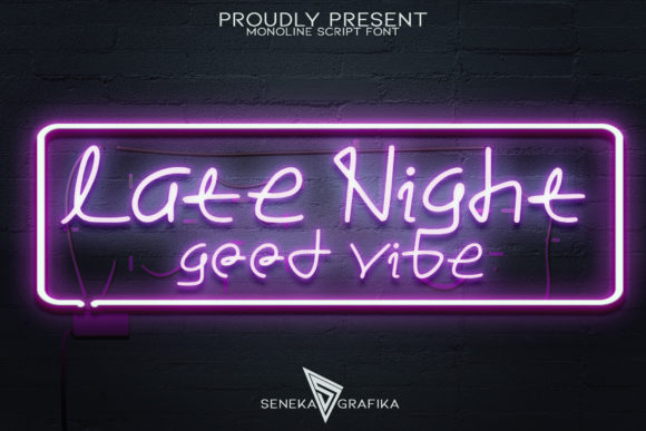 Stylish and Functional: The Late Night Handwritten Font