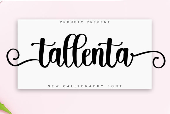 Tallenta: A Script Font for Modern Web Design