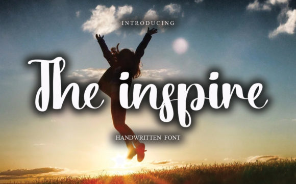 The Inspire: A Script Font with Heart