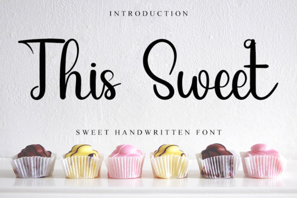 This Sweet: A Handwritten Font for Editorial Design